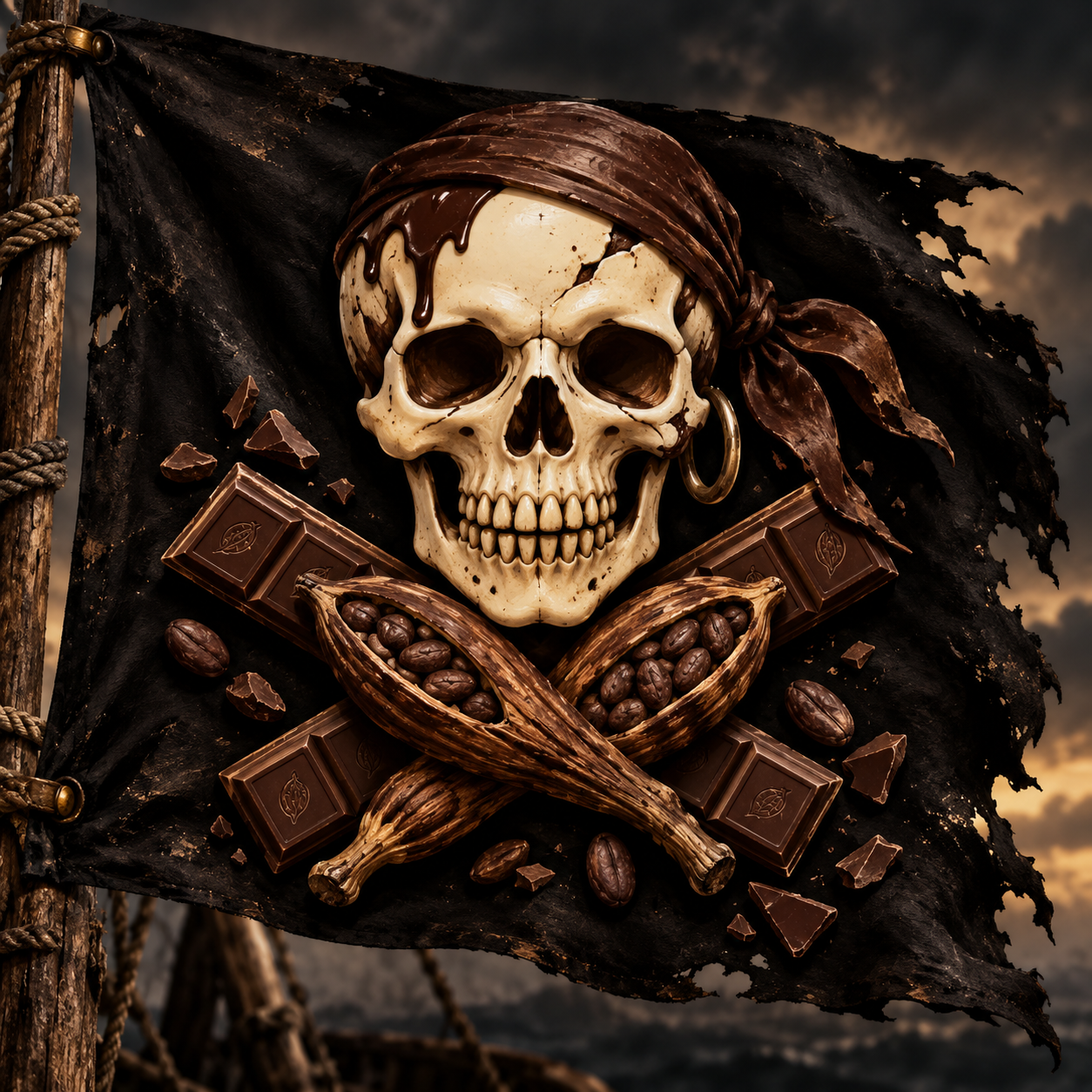 skull cross
